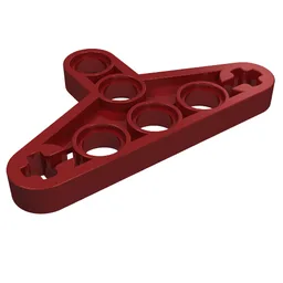 Technic Beam Triangle Thin [Type I] / Dark Red