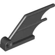 Tail 4 x 1 with Pin Hole / Black