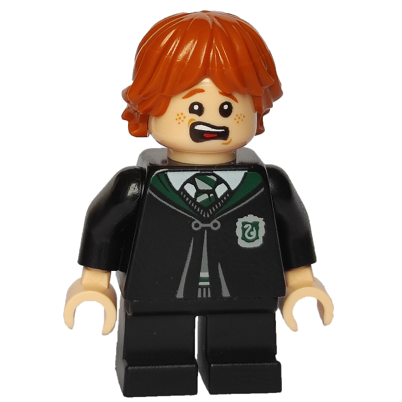 Lego Ron Weasley / Vincent Crabbe, Slytherin Robes
