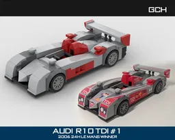 Audi R10 TDI #1 2007 Le Mans winner