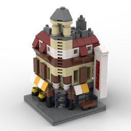 Lego Mini Modulars: Cafe Corner