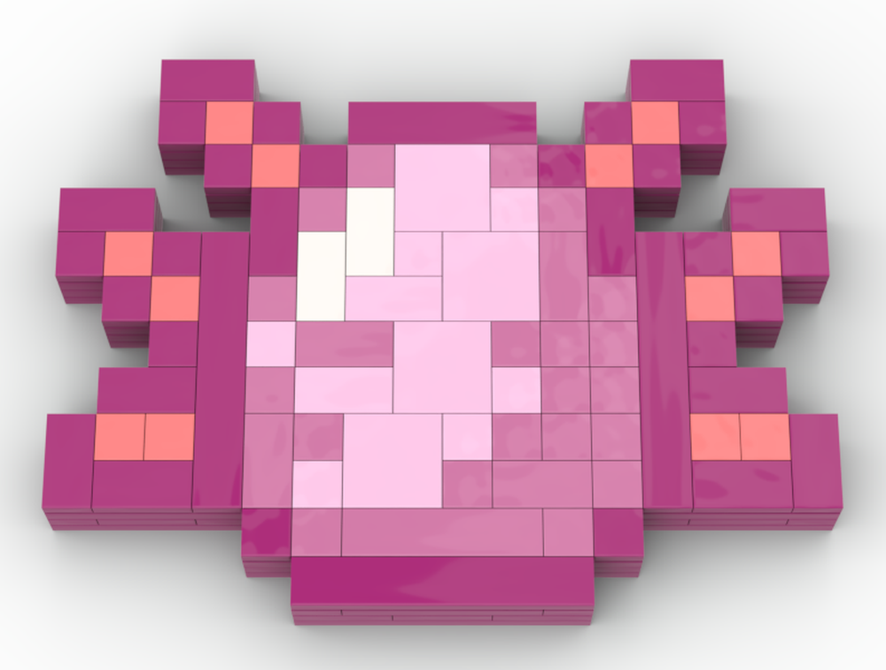 Lego Axolotl Spawn Egg