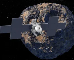 Psyche Spacecraft 1:110 Scale