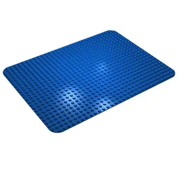 Baseplate 24 x 32 with Rounded Corners / Blue