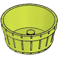 Barrel Half Large / Medium Lime
