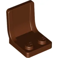 Seat / Chair 2 x 2 / Reddish Brown