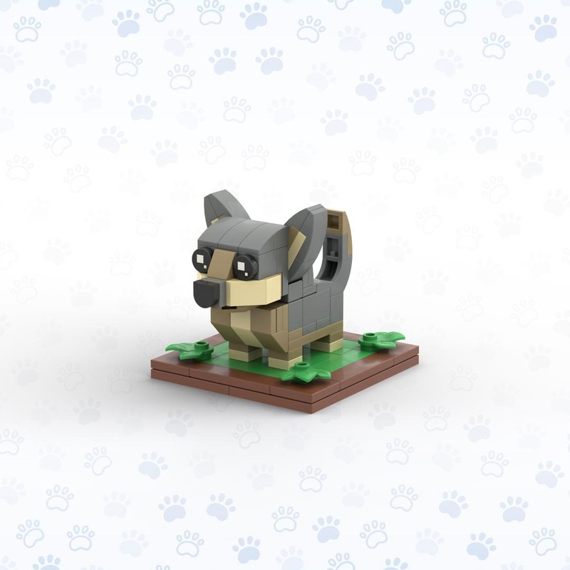 Lego Swedish Vallhund (DG002)