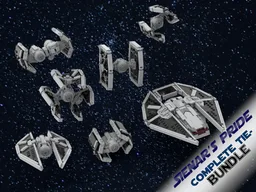 "Sienar's Pride" complete Tie Starfighter Bundle (Squadron Scale)