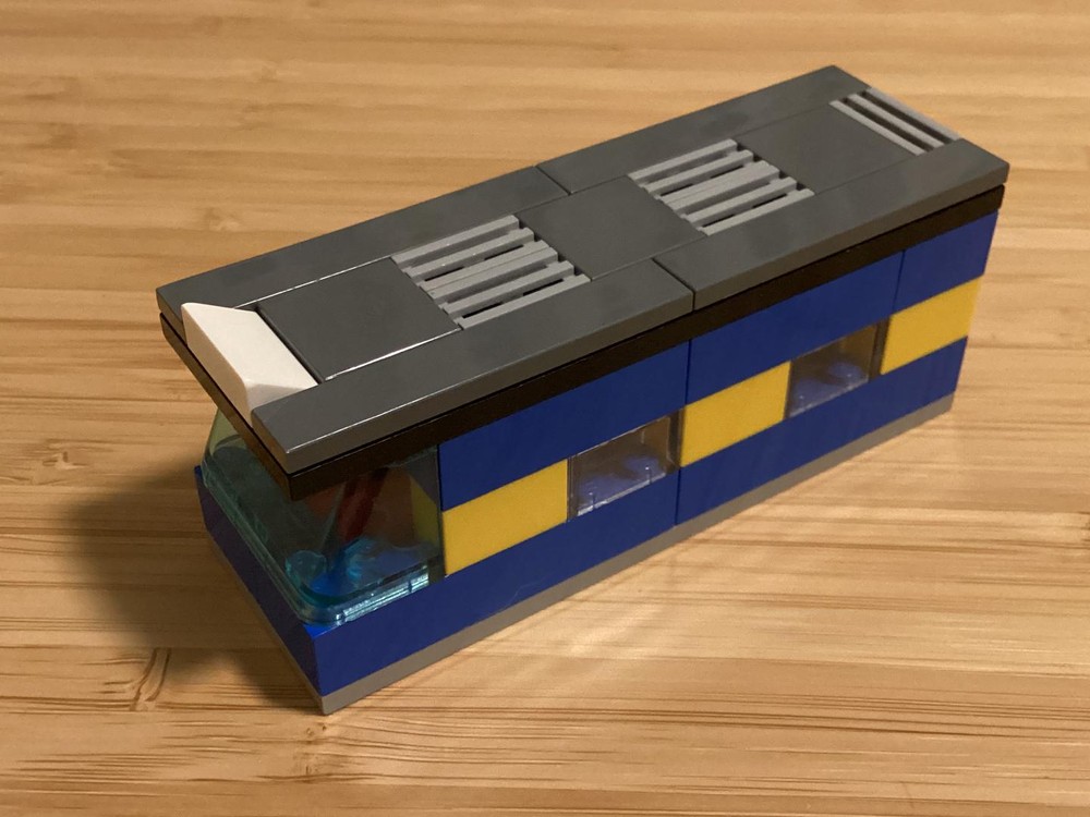 Lego Diesel tram