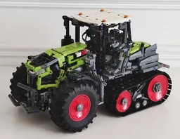 CLAAS Axion 9.450 Terra Trac with power harrow(PF version)