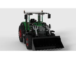 Fendt 600 tractor with front loader