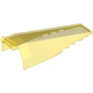 Windscreen 10 x 4 x 2 with Handle / Trans-Yellow