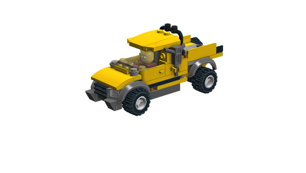Lego Modified Racing Pickup (Alt. build 4200)