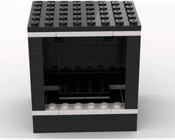 Minifigure Display Case Wall Mountable