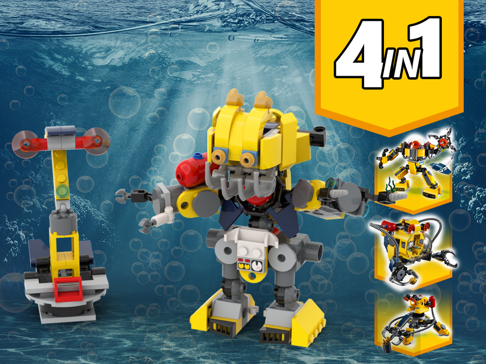 Lego 31090 Robot Alternative Build