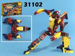 Transformer Jet Plane from LEGO Creator 31102: Fire Dragon