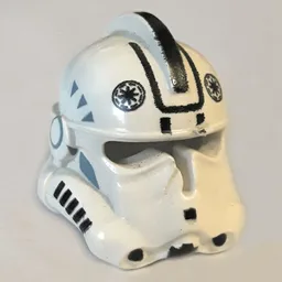 Helmet Clone Trooper Phase 2, Open Front, Episode 3 Print / White