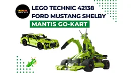 [MOC] LEGO Technic 42138 Ford Mustang Shelby GT500 Mantis Go-Kart