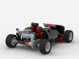 Go Kart with functional steering wheel and engine