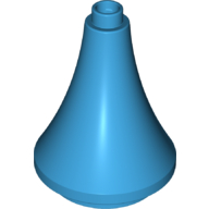Lego Duplo Building Roof Spire 3 x 3 x 3 / Dark Azure