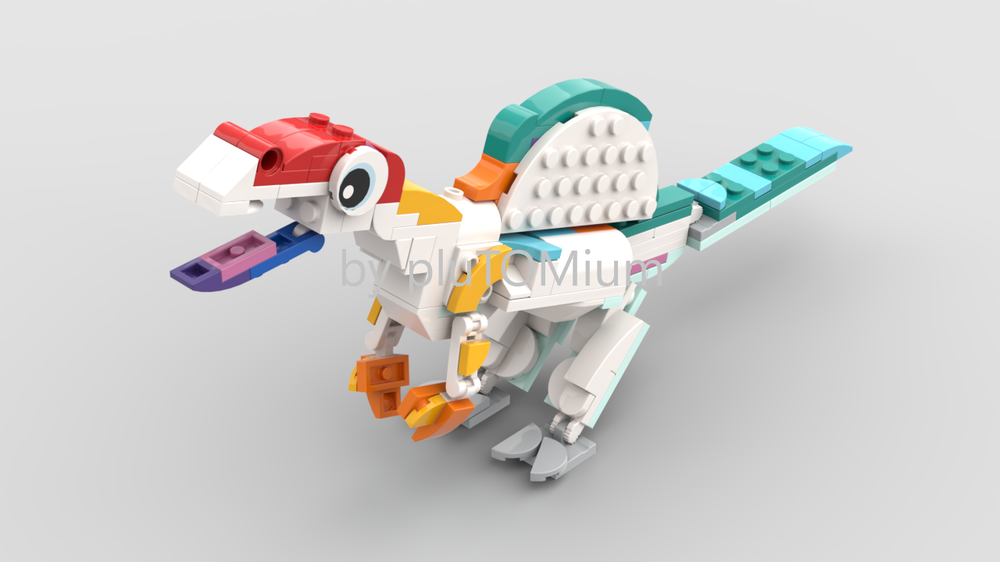 Lego Spinosaurus magicus (LEGO 31140 Alternate)