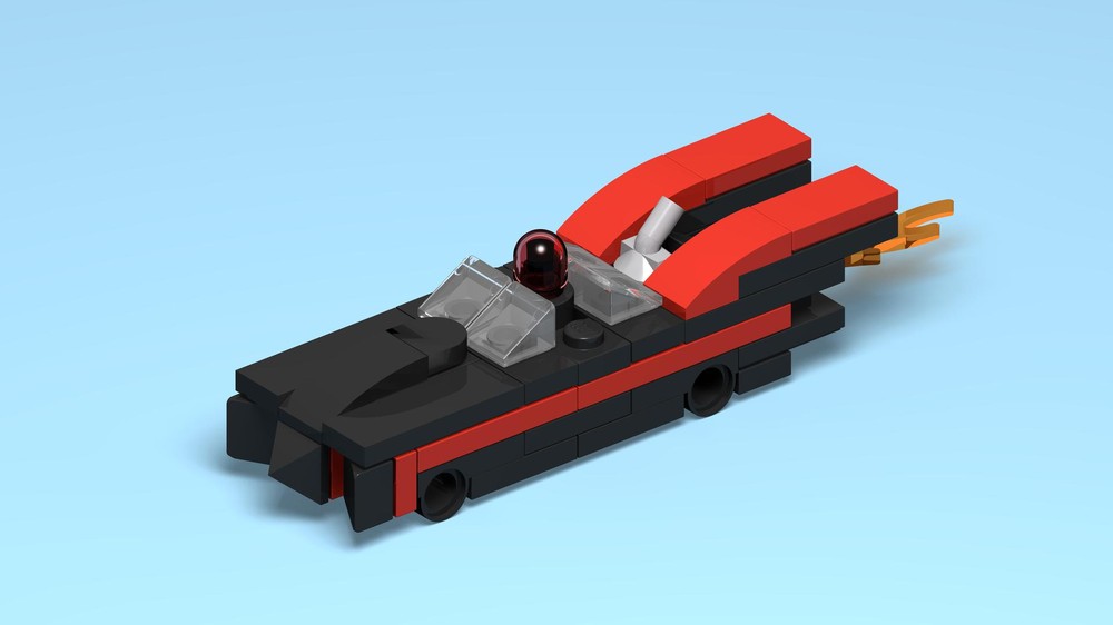 Lego Advent Style Batmobile '66