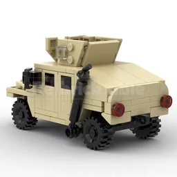 Humvee with turret