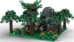 Cave in the woods