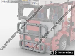 Bull catcher Version 3 for 42098 Car Transpoter and C-Modell Tractor Unit