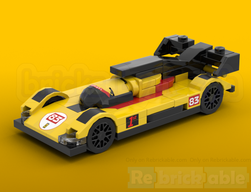Lego Ferrarі 499P AF Corse #83 Hypercar 2026 (1:52 scale)