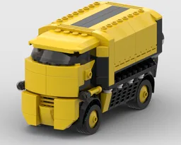 Sci-fi vehicle - Post-apocalyptic cargo van - SeventySix