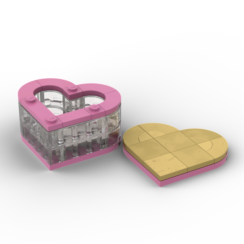 Lego Simple Heart Box