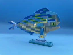 mahimahi mini display fish model