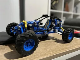 Blue Lightning Buggy