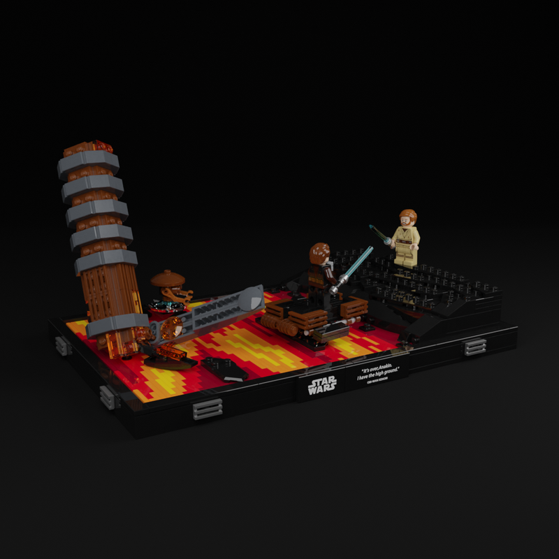 Lego Mustafar
