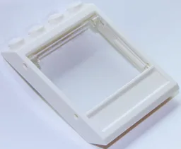 Window 4 x 4 x 3 Roof with Bottom Panel with Trans-Clear Glass (60806 / 60603)