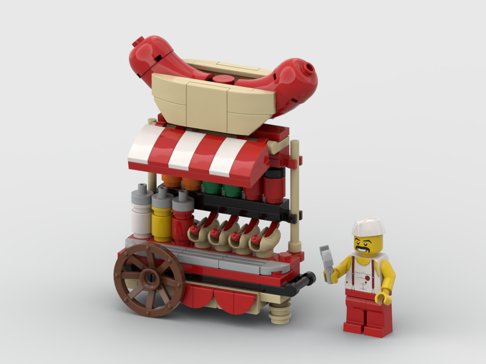 Lego Hot Dog Cart