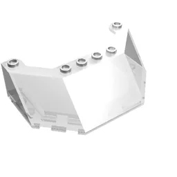 Windscreen 5 x 8 x 2 / Trans-Clear