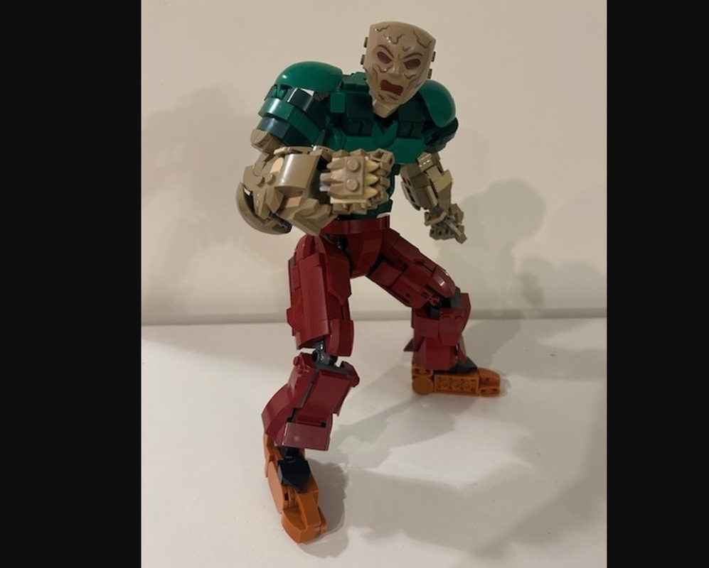 Lego Sandman Marvel Construction Figure