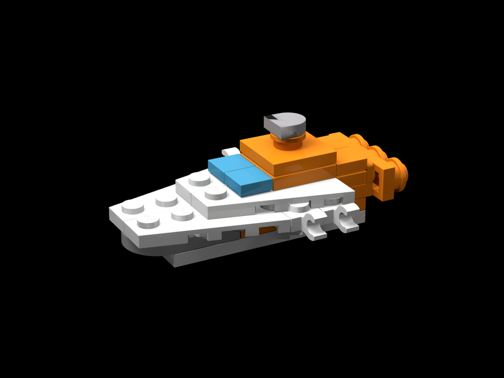 Lego Imperial Light Cruiser (Alternate Build of LEGO 30386)