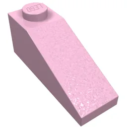 Brick Sloped 33° 3 x 1 / Bright Pink