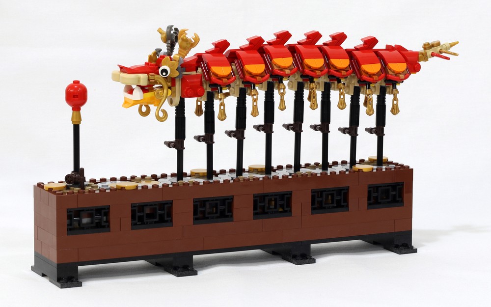 Lego Smooth Motion Dragon Dance Modification