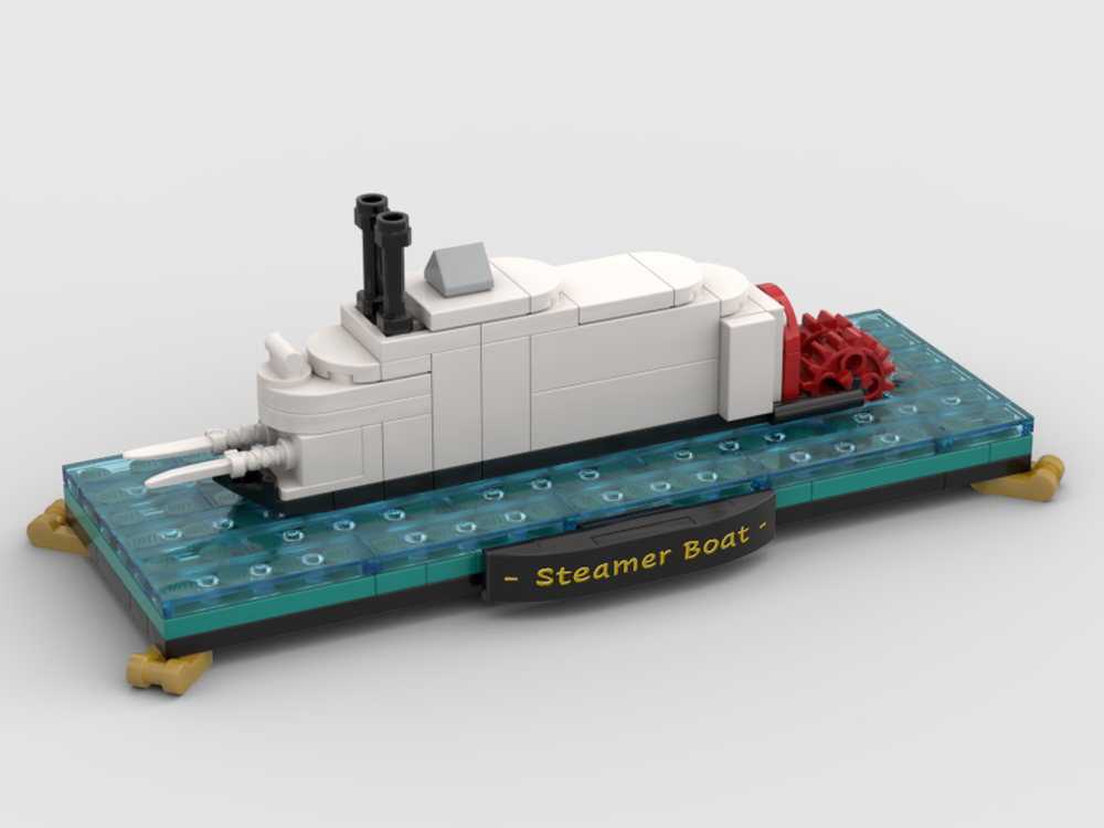 Lego Paddle Steamer #2