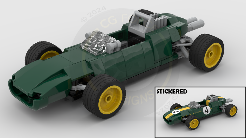 Lego F1 Lotus 25