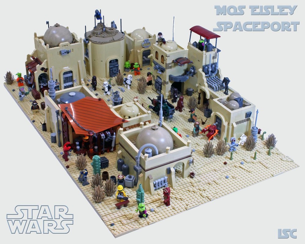 Lego Mos Eisley Additional Buildings