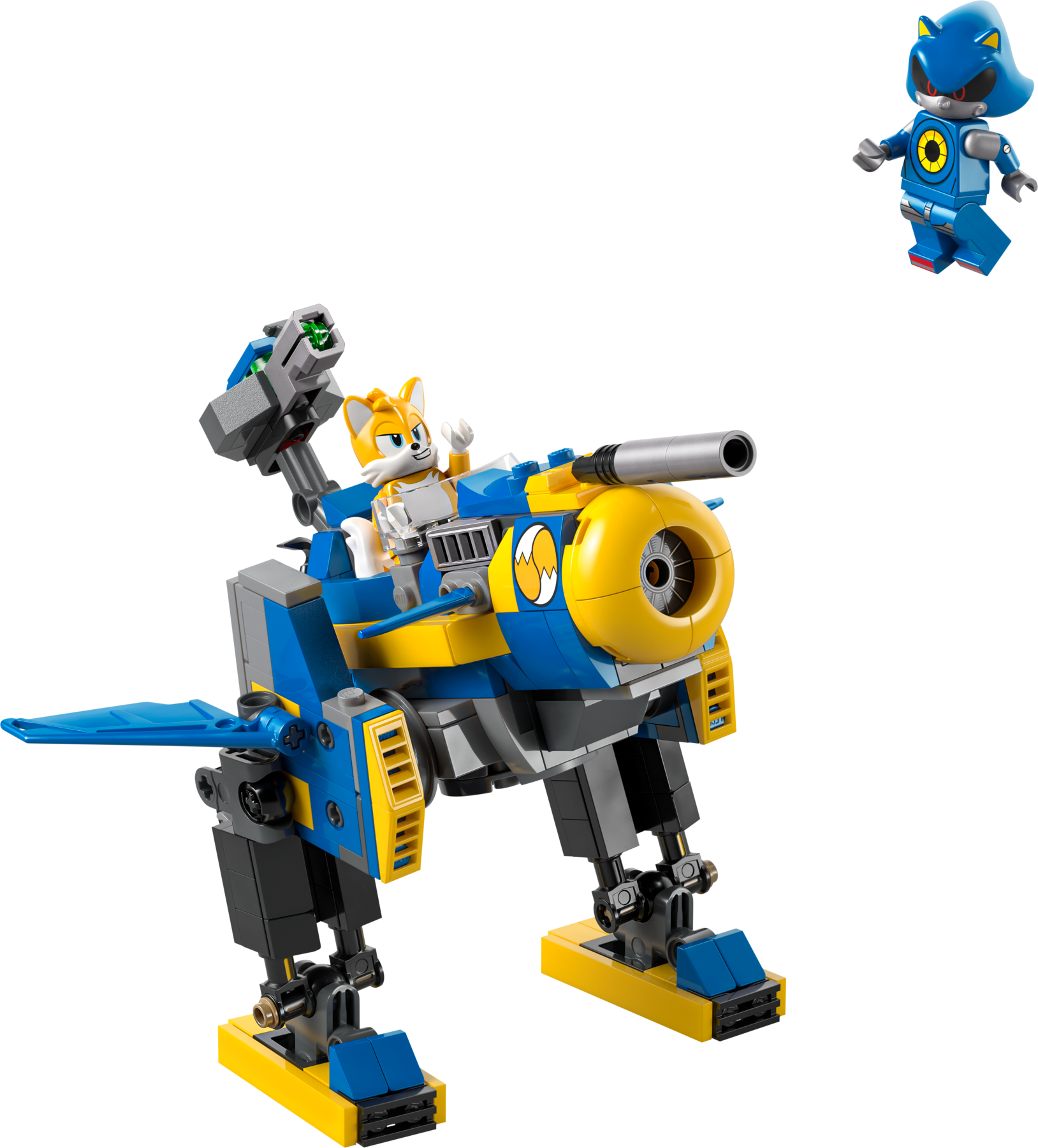 Lego Cyclone vs. Metal Sonic