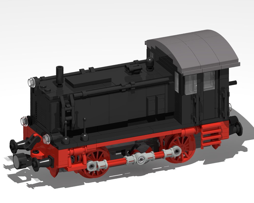 Lego DRG diesel locomotive type V20 (8w)