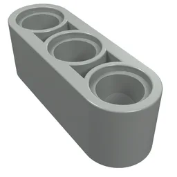 Technic Beam 1 x 3 Thick / Light Gray