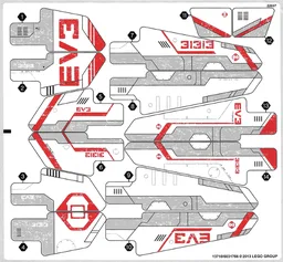 Sticker Sheet for Set 31313-1