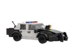 2010 Crown Victoria Police Interceptor (black and white)